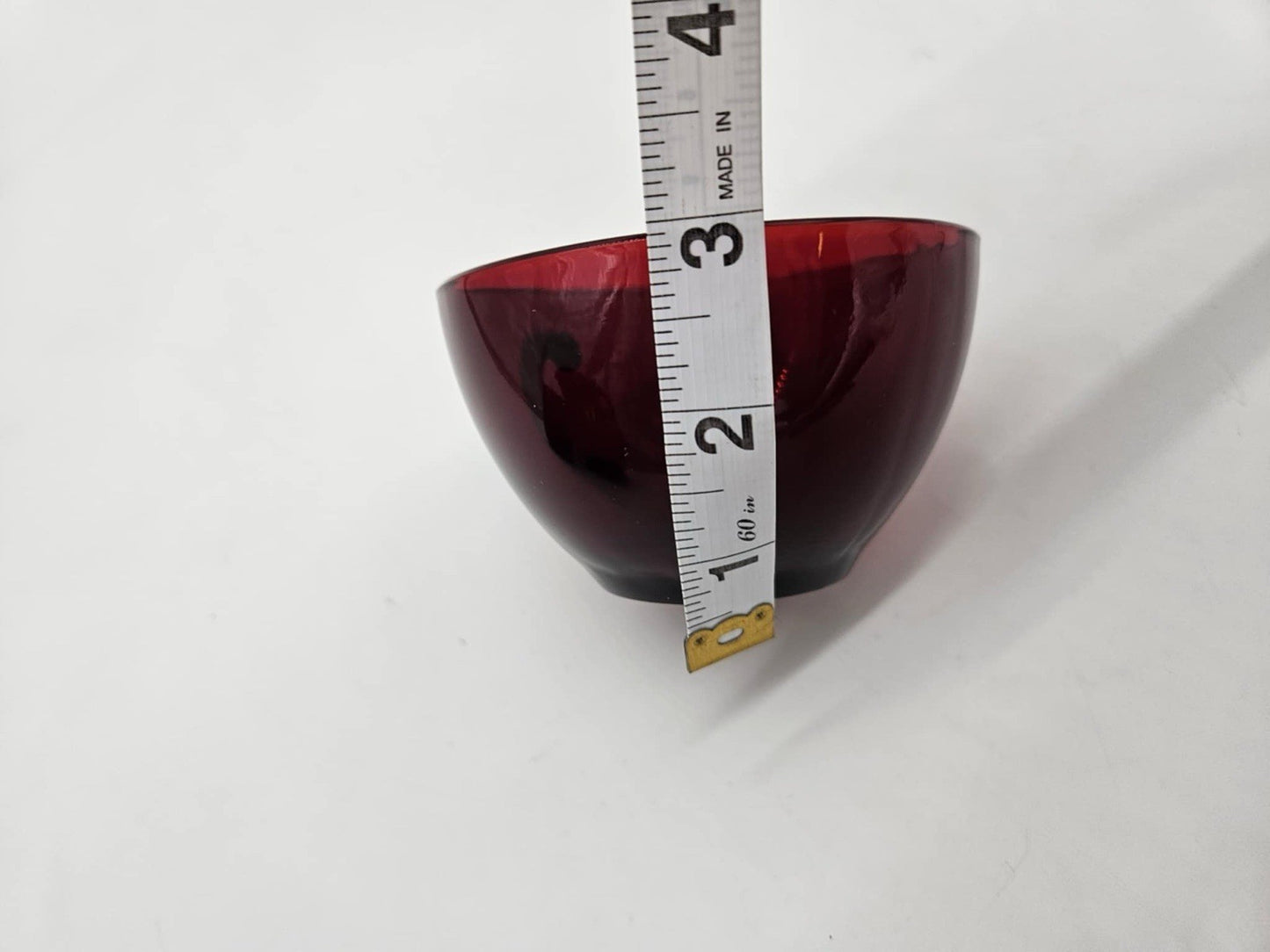 Lot of 23 Vintage Anchor Hocking Ruby Red Glass Plates, Bowls, Cups, Vase & More