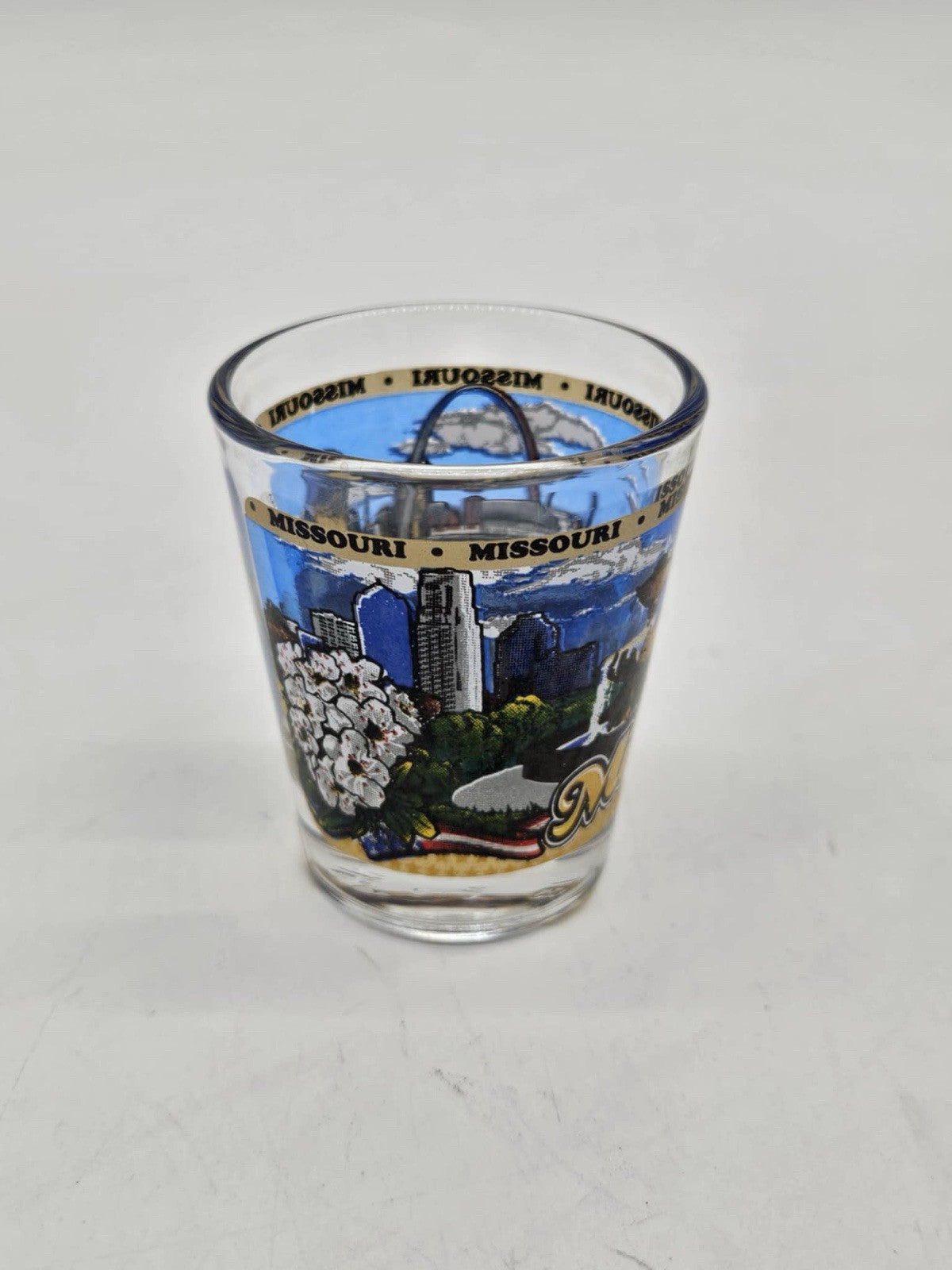 Missouri Scenic Landmarks Souvenir Shot Glass