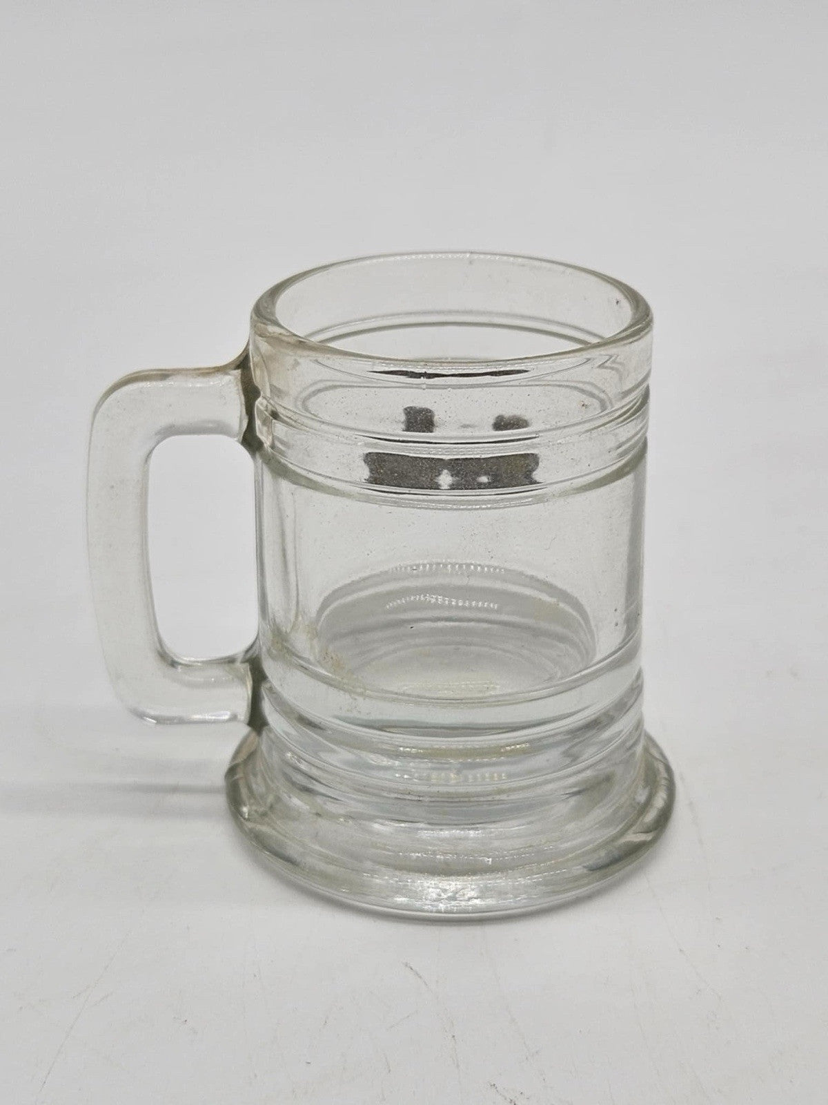 Vintage Souvenir Clear Glass Shot Glass w/ Pewter “Cody”