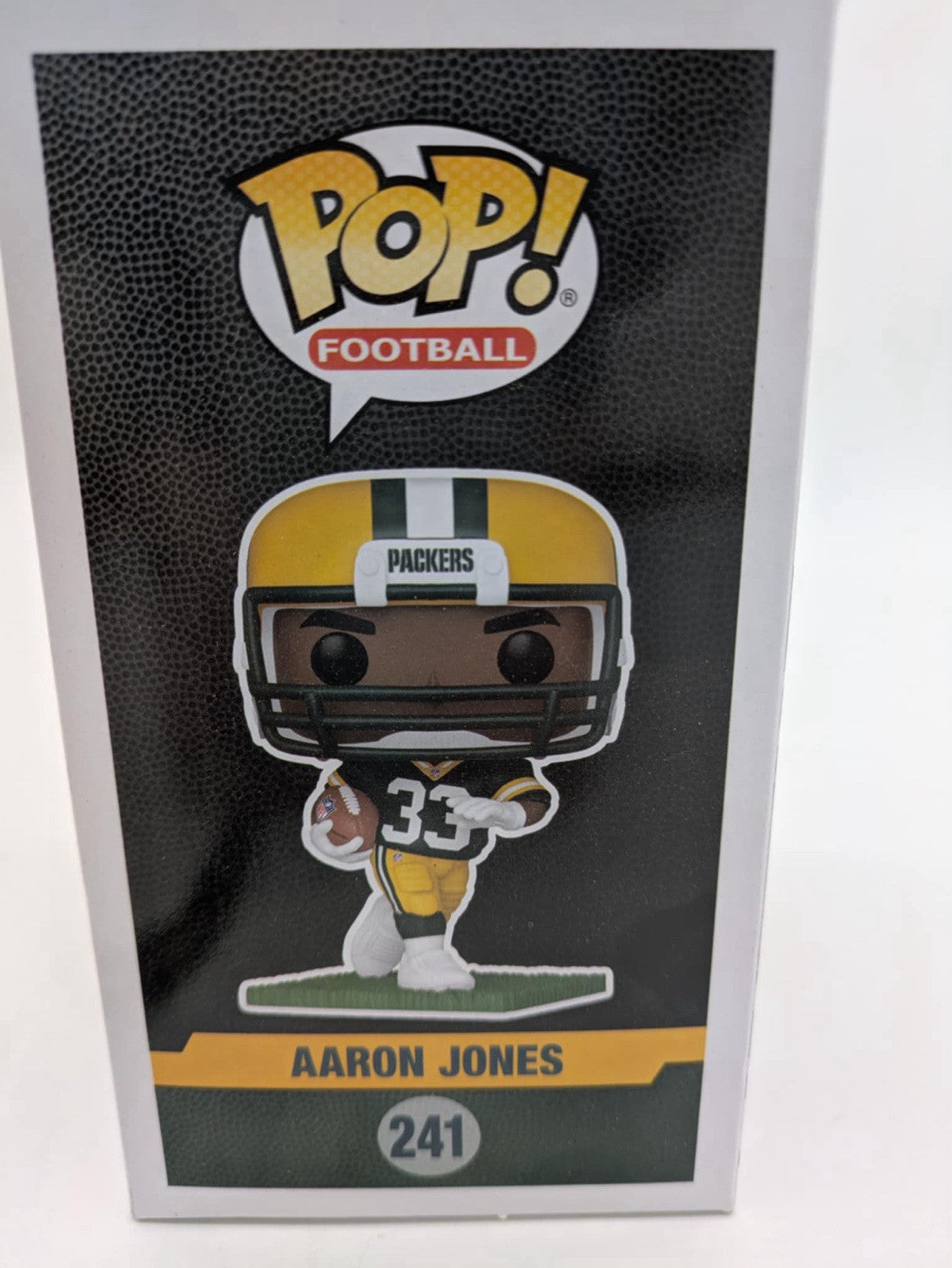 NFL Aaron Jones #241 Green Bay Packers Wave 11 Pop Vinyl Figure by Funko