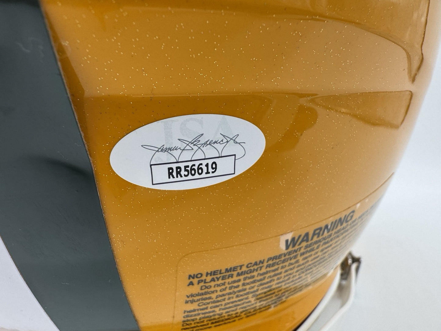 Packers Custom Signed Butler & Robinson F/S AUTHENTIC Speed Helmet AUTO ~ JSA