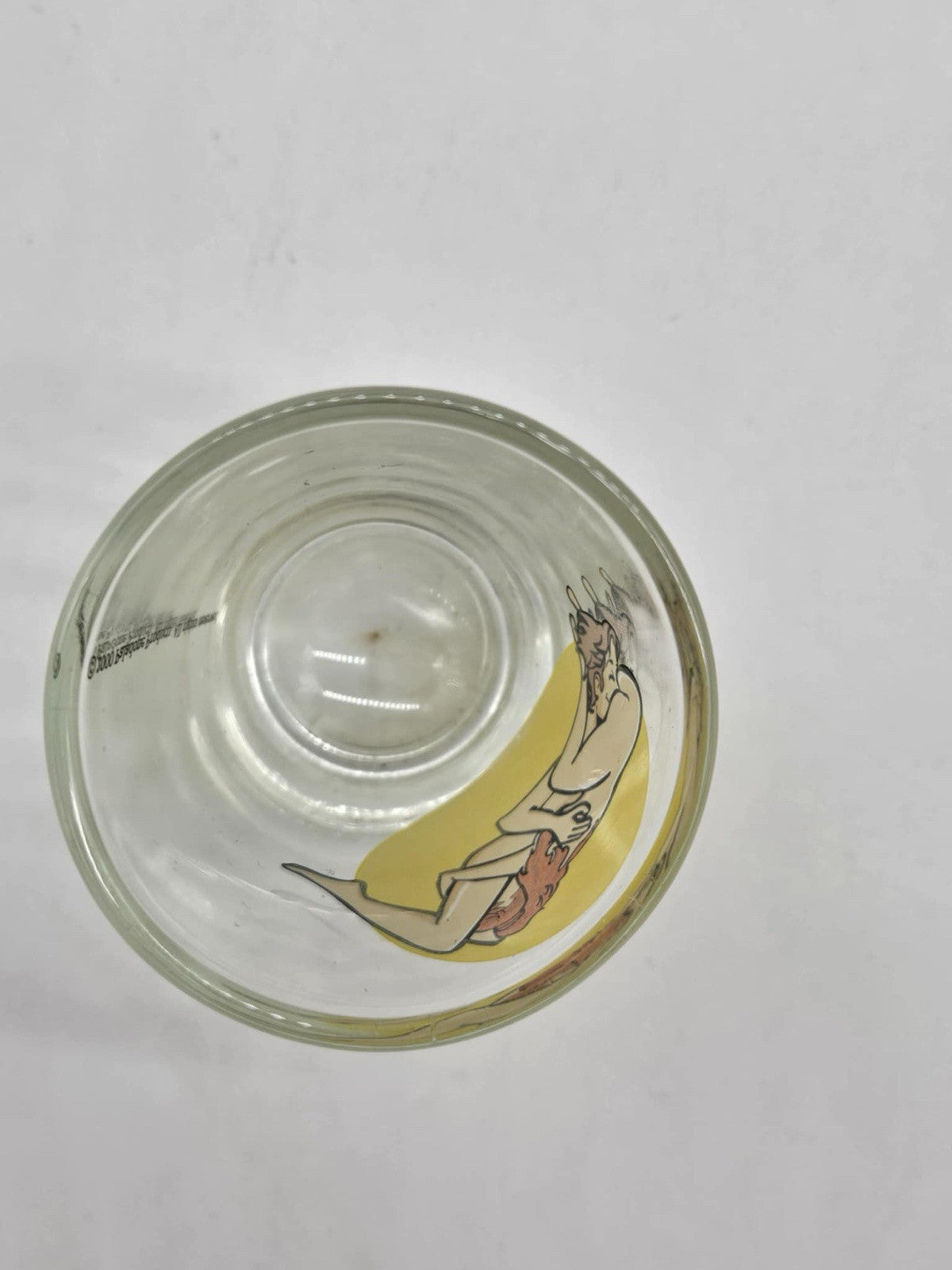 Vintage Lesbians 69ing Dirty Shot Glass ~ RARE ~ 2000 Paladone Products