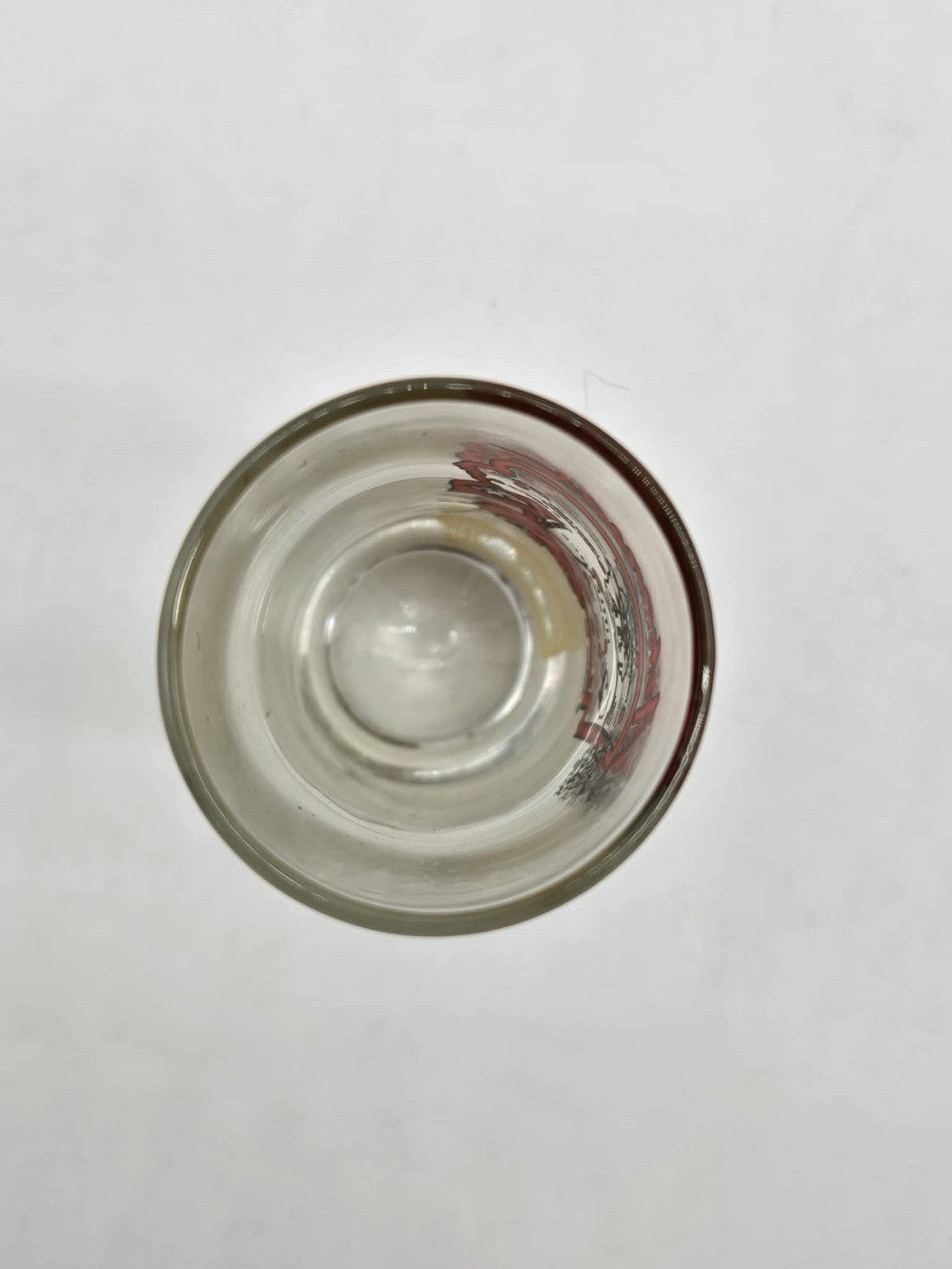 Shot glass Arkansas The Natural State. Has Map Plus Hogs On It. Tall Shot Glass