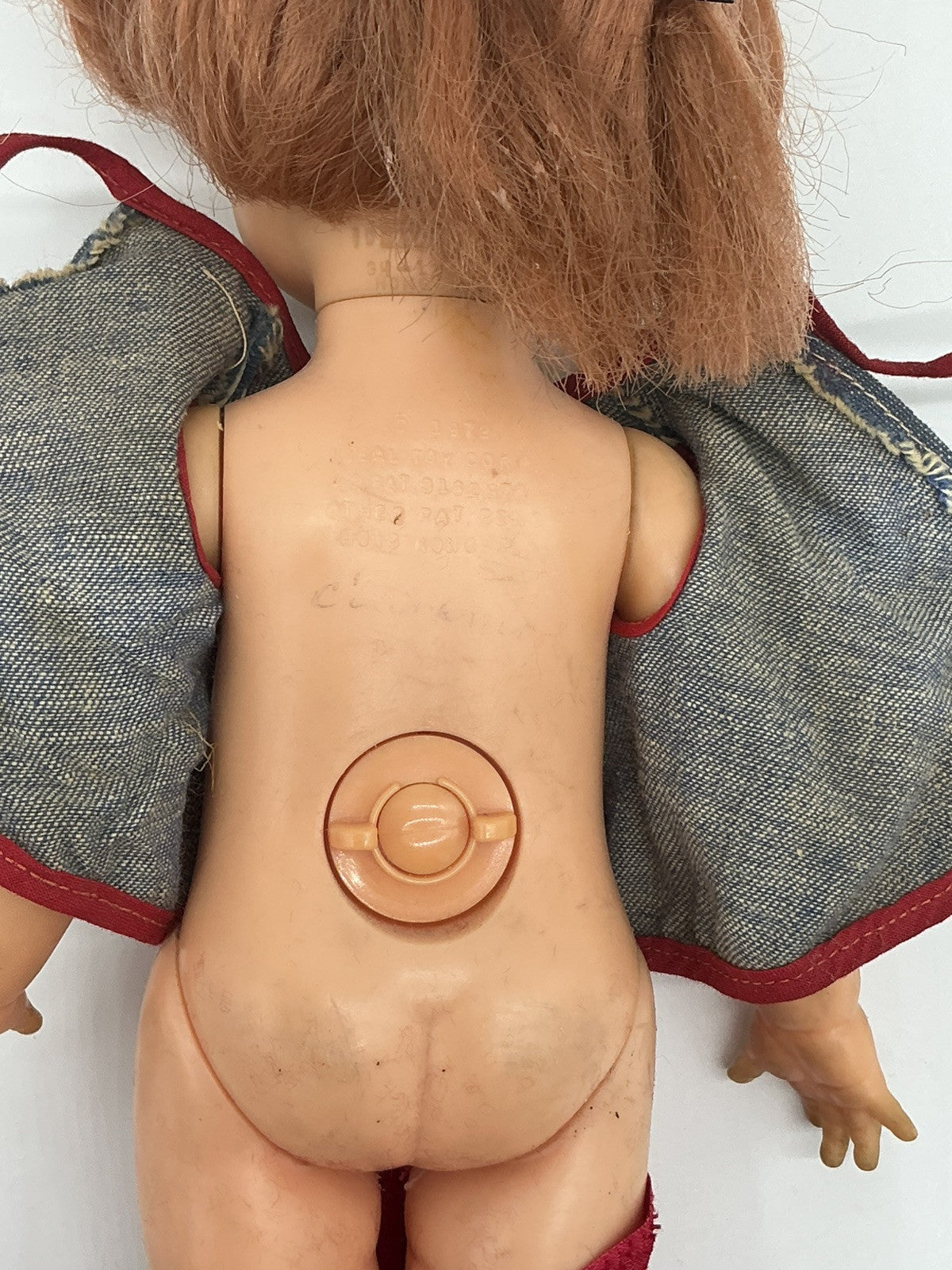 VINTAGE IDEAL CRISSY DOLL CINNAMON 1972 GRO HAIR