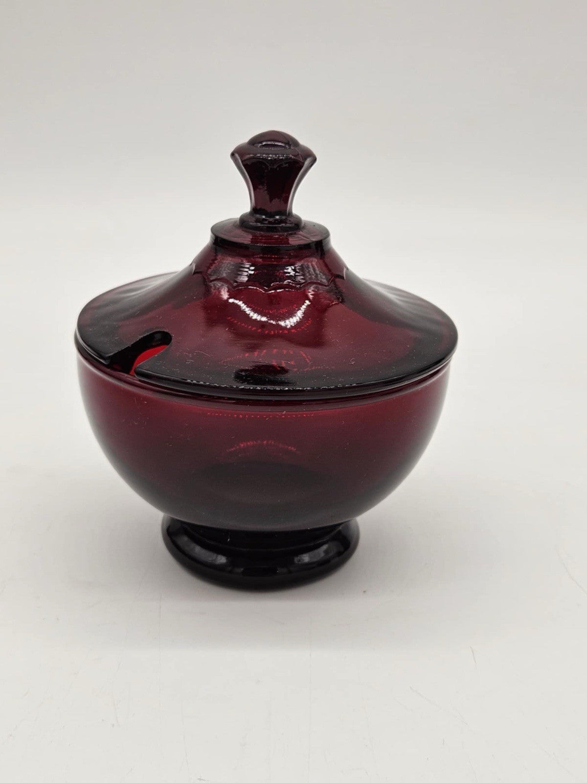 Lot of 23 Vintage Anchor Hocking Ruby Red Glass Plates, Bowls, Cups, Vase & More