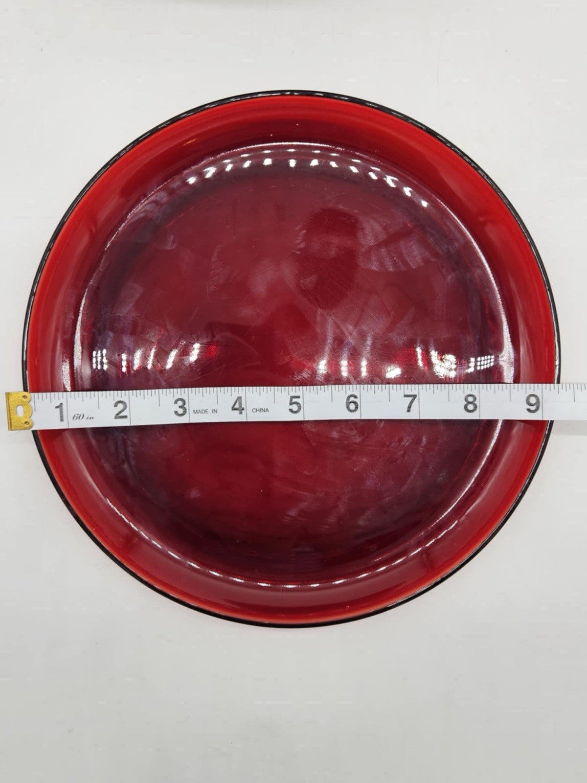 Vintage Anchor Hocking Ruby Red Glass Plates & Bowls Lot (23)