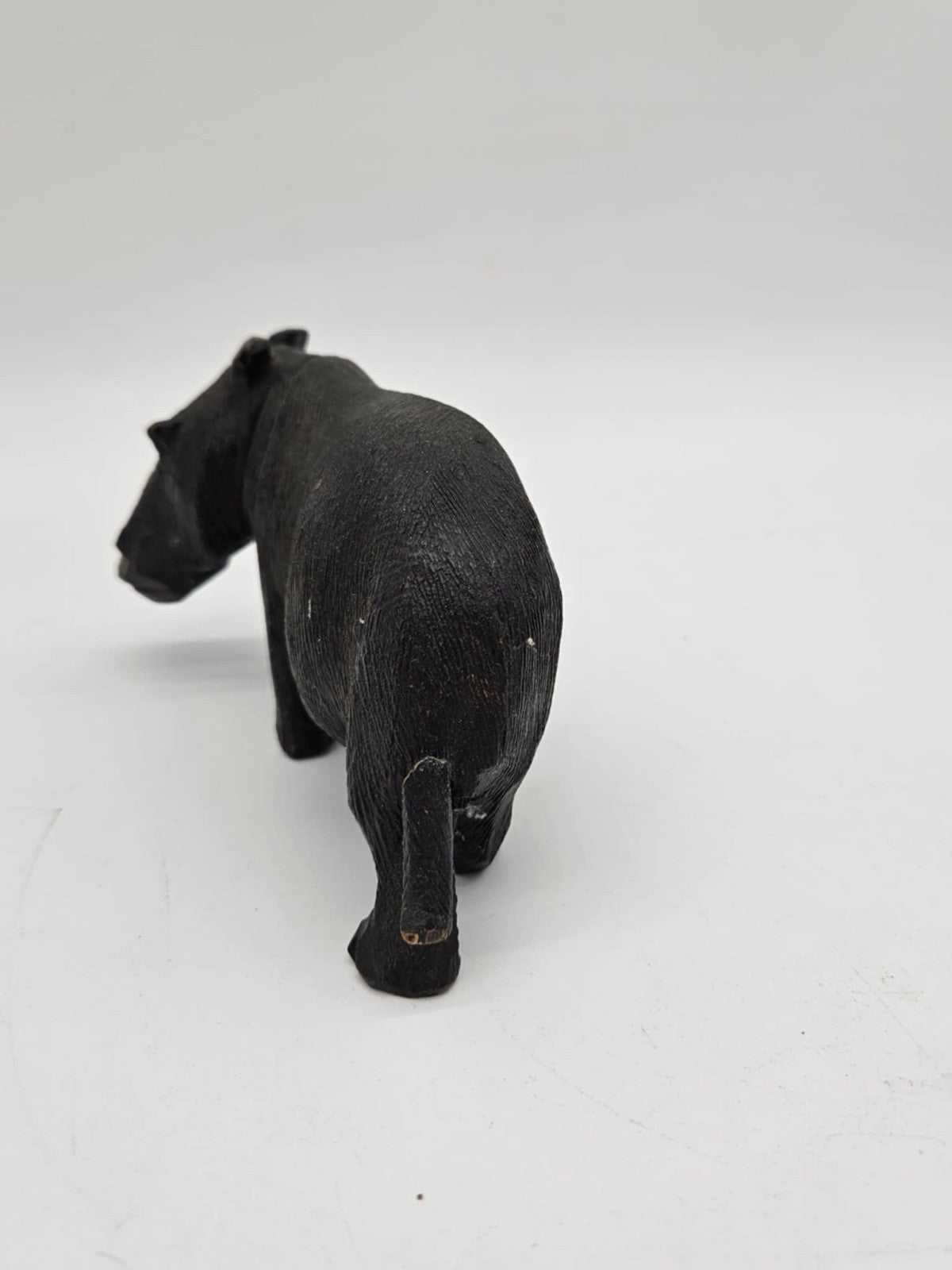 Pair African Hand carved Animals ~ Warthog & Hippo