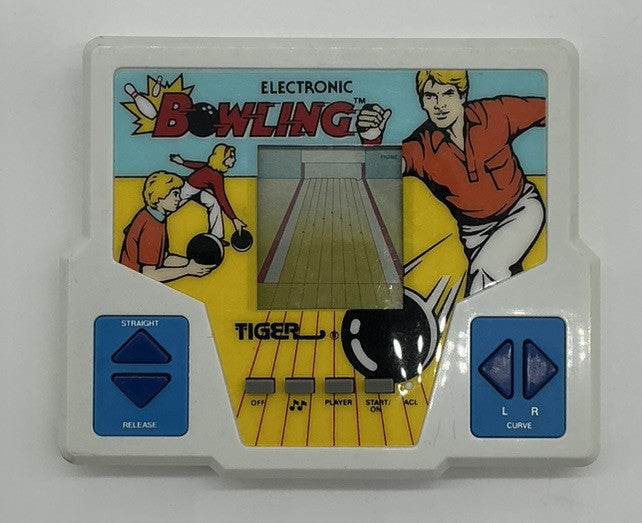 TIGER Electronic Bowling Handheld Game Vintage 1987
