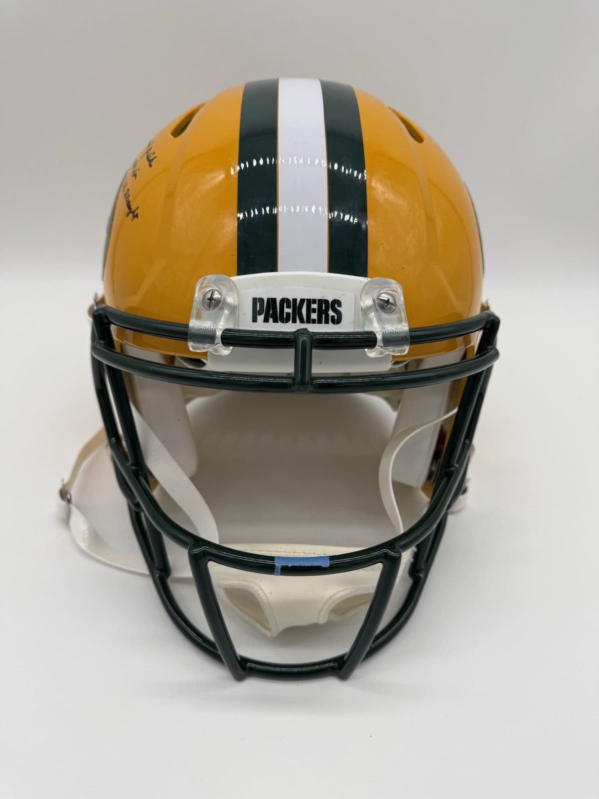 Packers Custom Signed Butler & Robinson F/S AUTHENTIC Speed Helmet AUTO ~ JSA