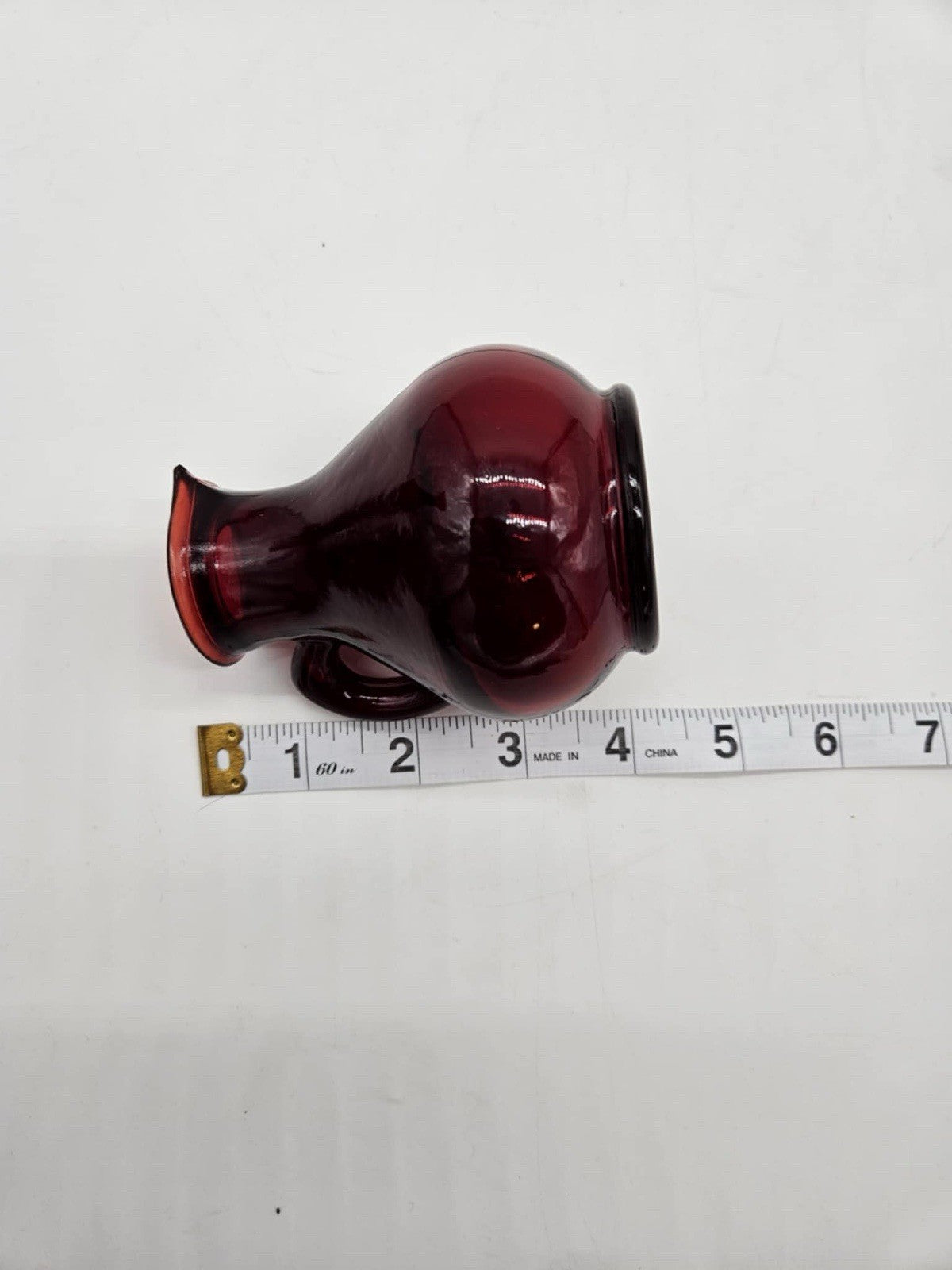 VINTAGE AVON CAPE COD RUBY RED COLLECTION PITCHER 48 Oz w/ 10 PC GLASS SET