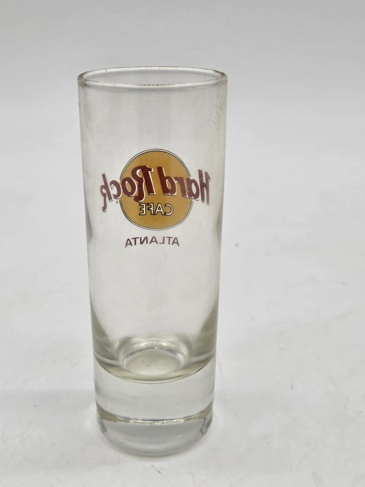 Hard Rock Cafe ATLANTA Tall Shot Glass 4”