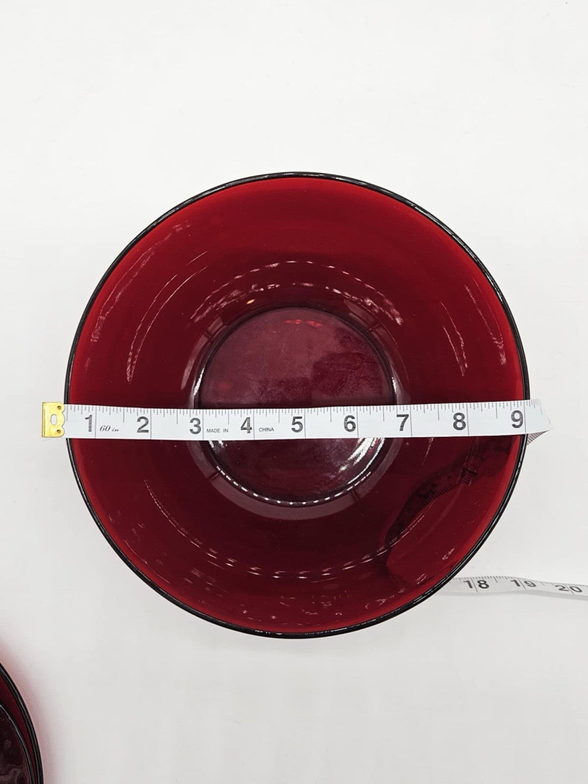 Vintage Anchor Hocking Ruby Red Glass Plates & Bowls Lot (23)