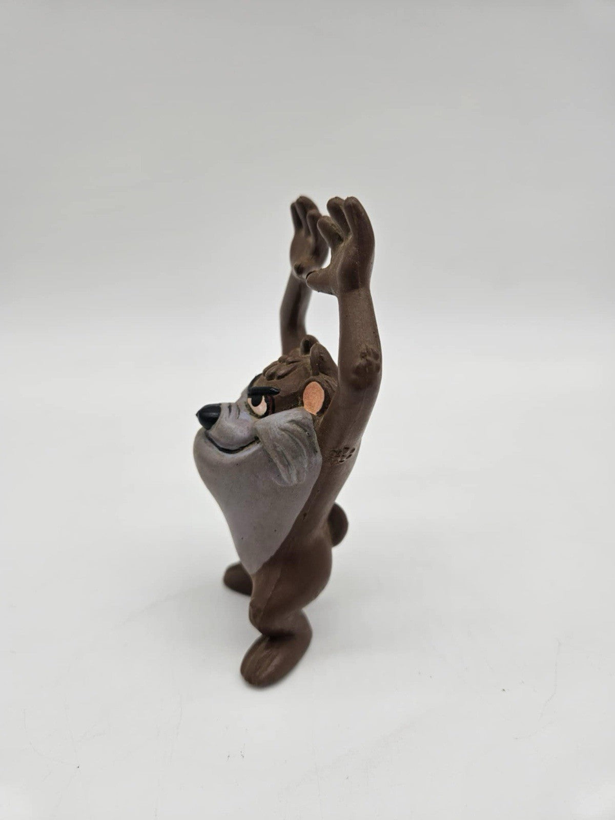 Vintage 80s Tazmanian Devil Taz Figure 1986 Warner Brothers INC Looney Tunes