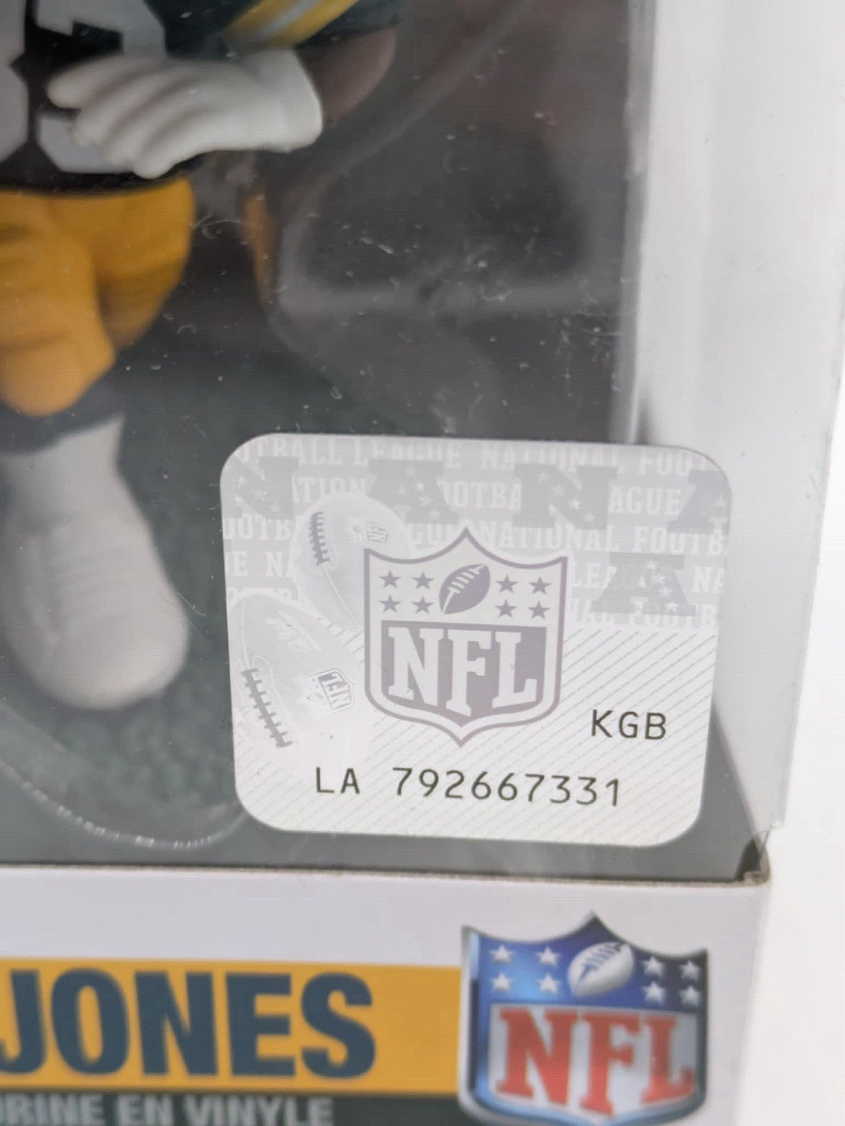 NFL Aaron Jones #241 Green Bay Packers Wave 11 Pop Vinyl Figure by Funko