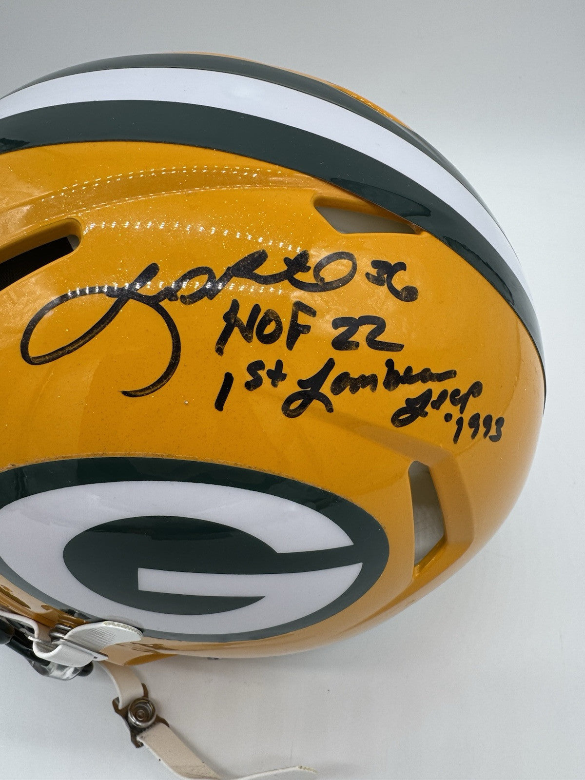 Packers Custom Signed Butler & Robinson F/S AUTHENTIC Speed Helmet AUTO ~ JSA
