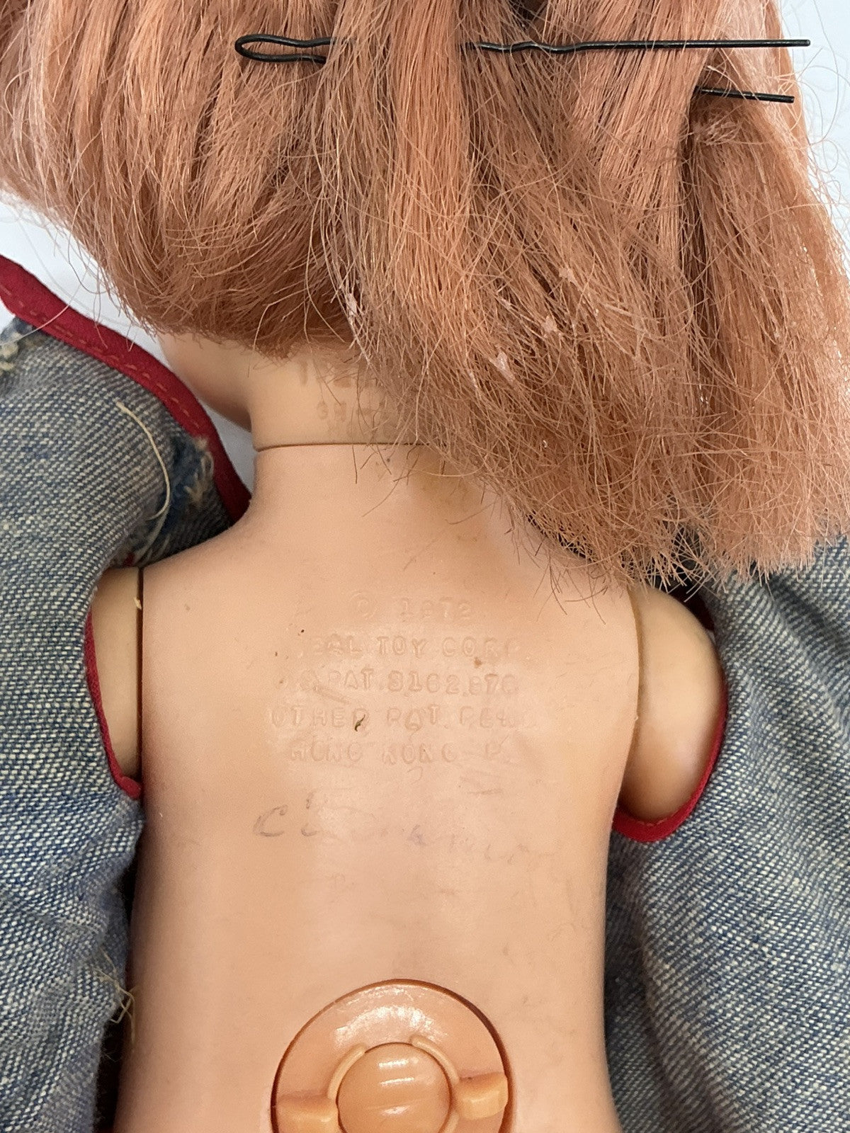 VINTAGE IDEAL CRISSY DOLL CINNAMON 1972 GRO HAIR