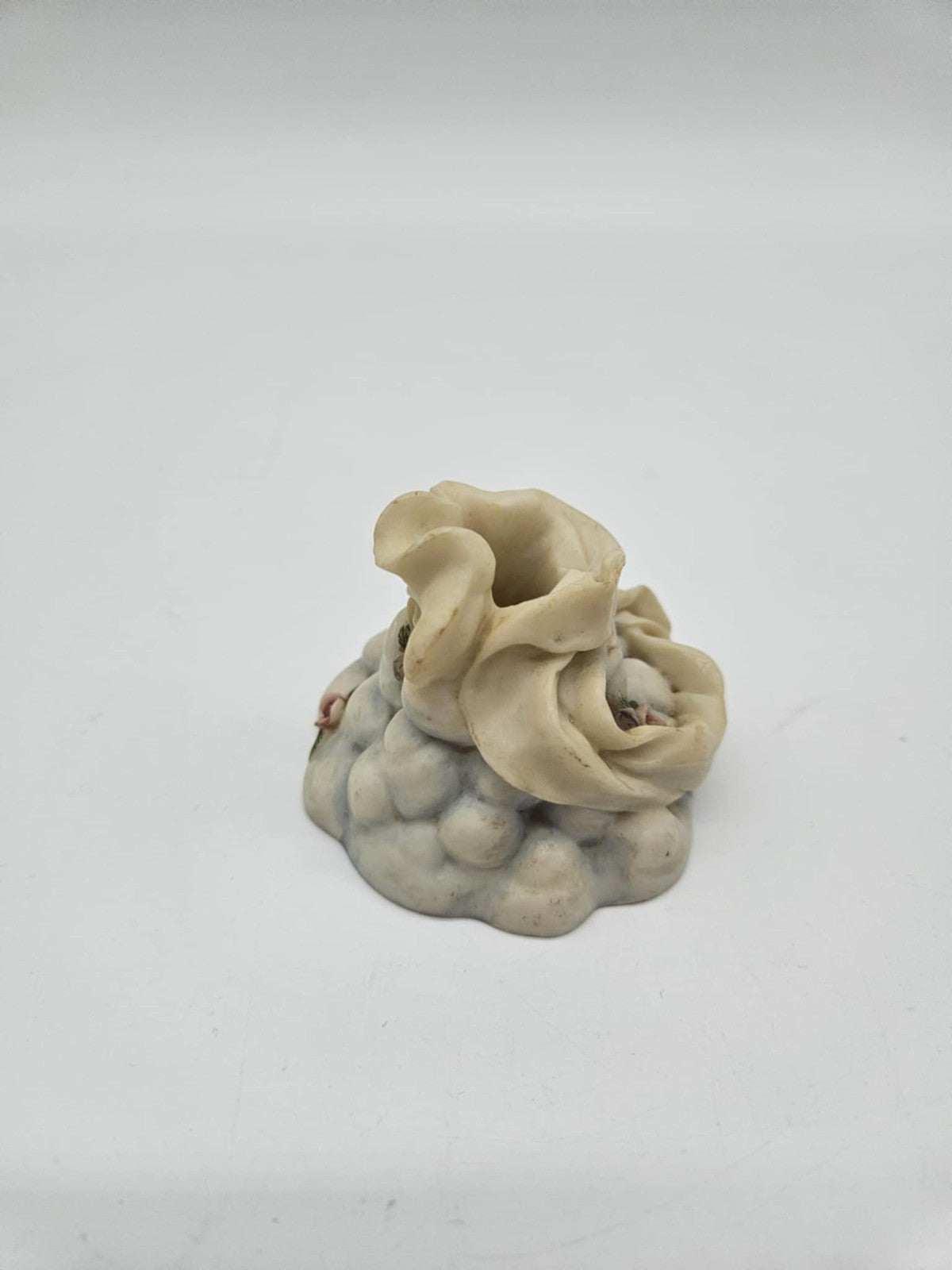 Vintage Single Candleholder Candle On Cloud  Classic Figure