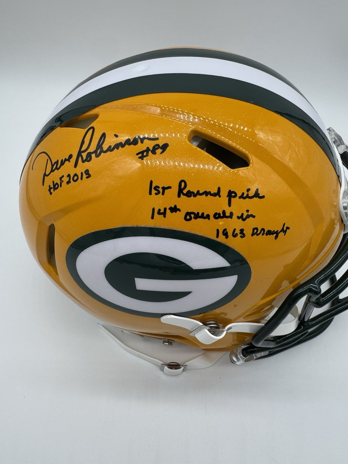 Packers Custom Signed Butler & Robinson F/S AUTHENTIC Speed Helmet AUTO ~ JSA