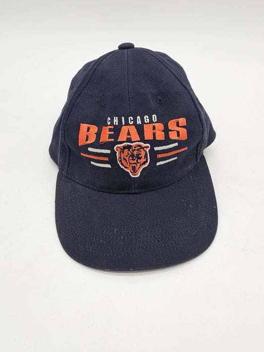VTG 80s Chicago Bears NFL Football Hat New Era SnapBack Hat
