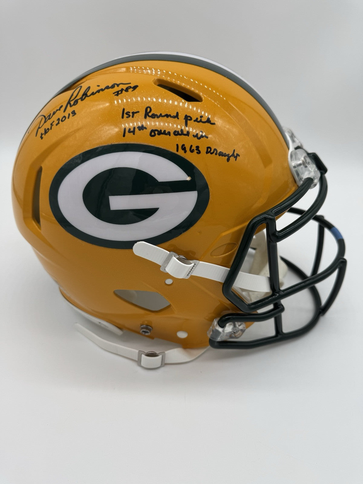 Packers Custom Signed Butler & Robinson F/S AUTHENTIC Speed Helmet AUTO ~ JSA
